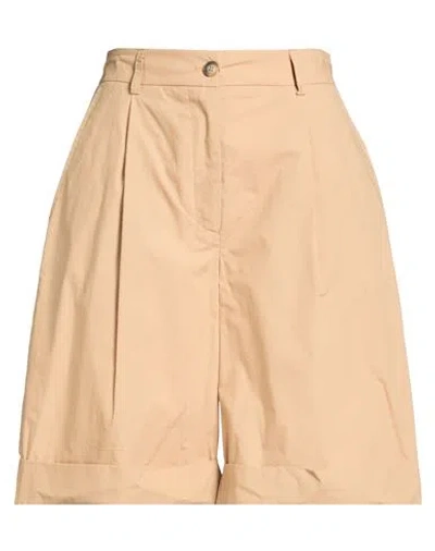 Kaos Jeans Woman Shorts & Bermuda Shorts Camel Size 10 Cotton In Neutral