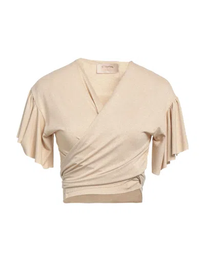 Kaos Jeans Shrugs In Beige