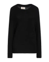 Kaos Jeans Woman Sweater Black Size L Acrylic, Polyamide, Mohair Wool, Wool, Elastane