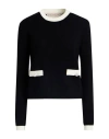 Kaos Jeans Woman Sweater Black Size M Viscose, Polyester In Black