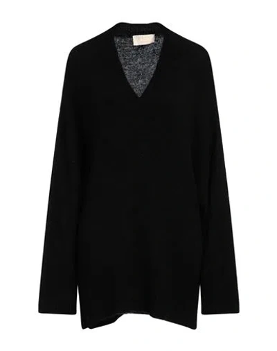 Kaos Jeans Woman Sweater Black Size M Acrylic, Polyamide, Mohair Wool, Wool, Elastane