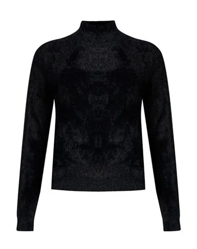 Kaos Jeans Woman Sweater Black Size Xs Acrylic, Polyamide, Wool, Mohair Wool, Elastane