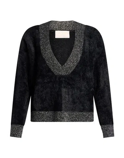 Kaos Jeans Woman Sweater Black Size Xs Polyamide, Viscose, Polyester
