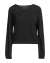 Kaos Jeans Woman Sweater Black Size Xs Viscose, Polyamide In Black