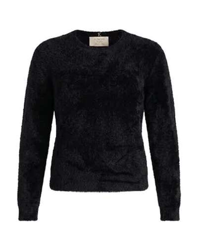 Kaos Jeans Woman Sweater Black Size Xs Viscose, Polyester, Polyamide
