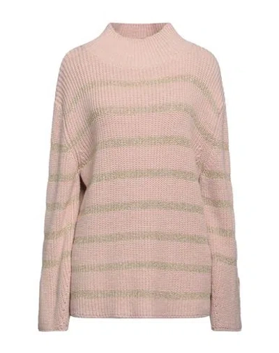 Kaos Jeans Woman Sweater Blush Size M Acrylic, Polyester In Pink