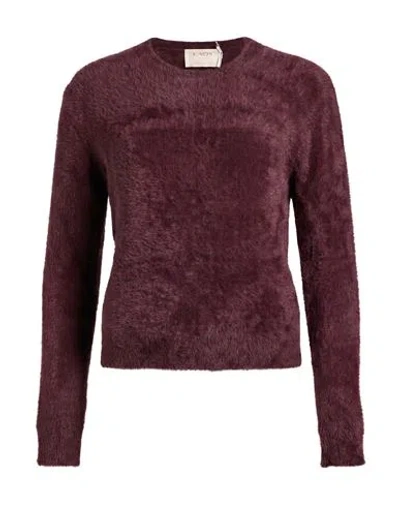 Kaos Jeans Woman Sweater Burgundy Size Xs Viscose, Polyester, Polyamide