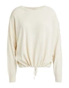 Kaos Jeans Woman Sweater Cream Size M Viscose, Polyamide In White