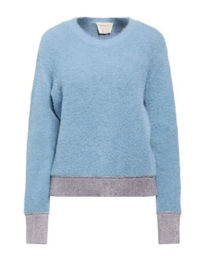 Kaos Jeans Woman Sweater Light Blue Size Xs Polyamide, Viscose, Polyester