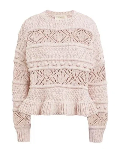 Kaos Jeans Woman Sweater Pink Size S Acrylic, Viscose, Wool, Alpaca Wool
