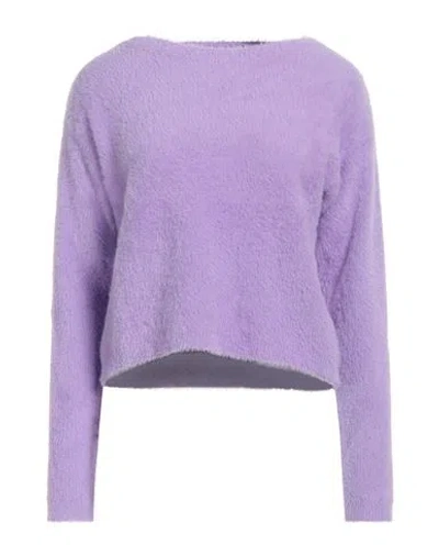 Kaos Jeans Woman Sweater Purple Size S Polyamide, Viscose, Polyester