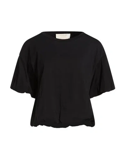 Kaos Jeans Woman T-shirt Black Size L Cotton