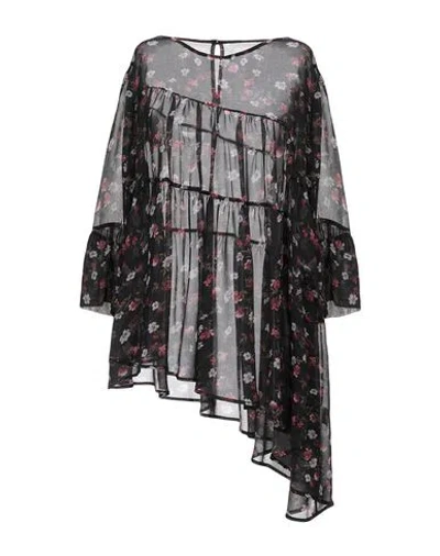 Kaos Jeans Blouse In Black