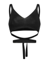 Kaos Jeans Woman Top Black Size M Viscose, Polyamide In Black