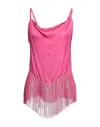 Kaos Jeans Tops In Pink