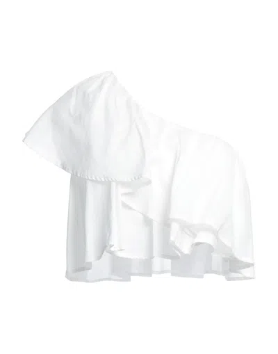 Kaos Jeans Tops In White