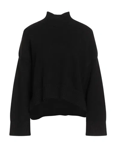 Kaos Jeans Woman Turtleneck Black Size L Viscose, Polyester, Polyamide