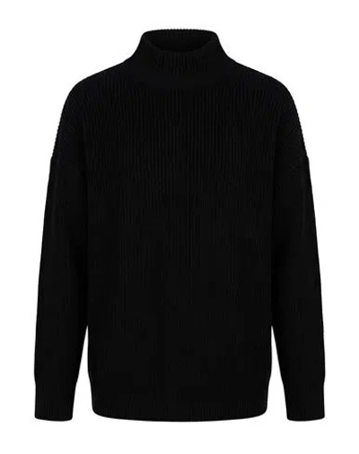 Kaos Jeans Woman Turtleneck Black Size Xs Acrylic, Wool, Viscose, Alpaca Wool