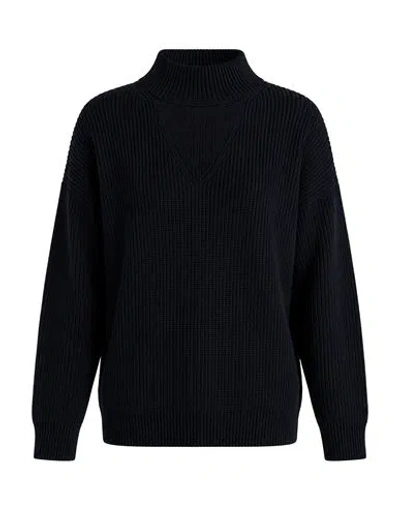 Kaos Jeans Woman Turtleneck Midnight Blue Size Xs Acrylic, Wool, Viscose, Alpaca Wool
