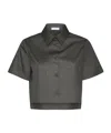 Kaos Patch-pocket Short-sleeve Shirt In Black