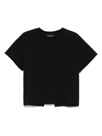 Kaos Layered-back T-shirt In Black
