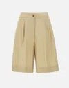 Kaos Pleat-detail Tailored Shorts