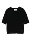 Kaos Logo-plaque T-shirt In Black