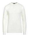 Kaos Man Sweater Cream Size Xl Acrylic, Wool In White