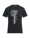 Kaos Man T-shirt Black Size M Cotton In Black