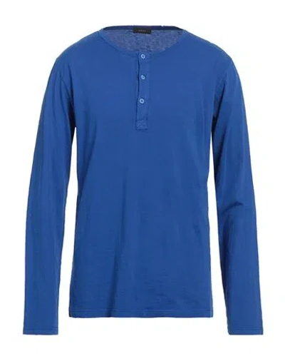 Kaos Man T-shirt Blue Size L Cotton