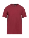 Kaos Man T-shirt Burgundy Size M Cotton In Red
