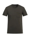 Kaos Man T-shirt Military Green Size M Cotton
