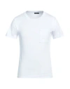 Kaos Man T-shirt White Size S Cotton