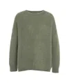 Kaos Mohair Blend Sweater In Green