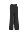 Kaos Palazzo Trousers In Black