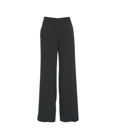 Kaos Palazzo Trousers In Black
