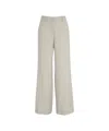 Kaos Palazzo Trousers In Neutral