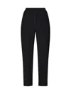 Kaos Elastic Waist Casual Pants In Black