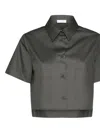 Kaos Patch-pocket Short-sleeve Shirt In Gray