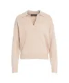 Kaos Polo Collar Sweater In Neutral