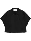 Kaos Poplin Shirt In Black