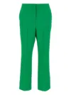 Kaos Pressed-crease Trousers In Green