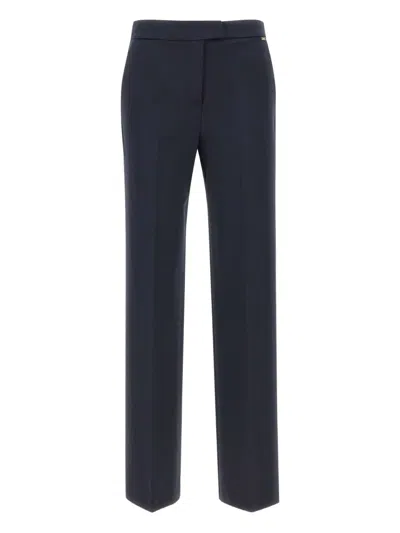 Kaos Pressed-crease Trousers In Blue