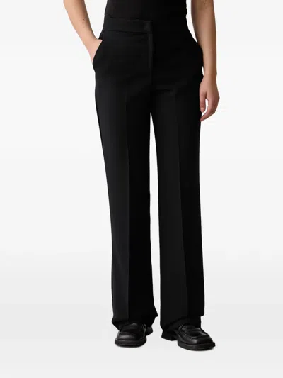 Kaos Pressed-crease Trousers In 블랙