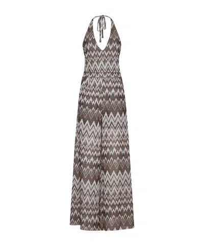 Kaos Printed Jumpsuit In Multi
