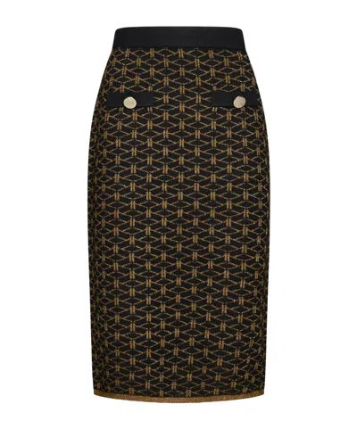 Kaos Printed Skirt