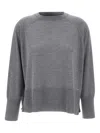 Kaos Ribbed Dropped-shoulder Sweater In Gray