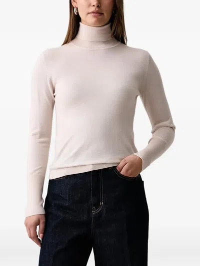 Kaos Roll-neck Sweater In Neutrals