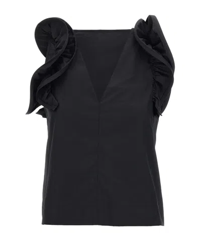 KAOS RUFFLED-DETAIL TOP