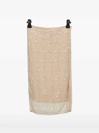 Kaos Sequin-embellished Skirt